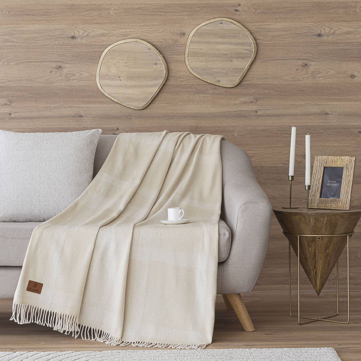 El Caballo - Wholesale Throw Blanket - ZAHARA plaid blanket3