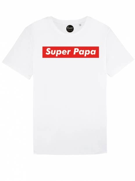 Men's T-shirt - Super Papa for wholesale by Tshirt Corner