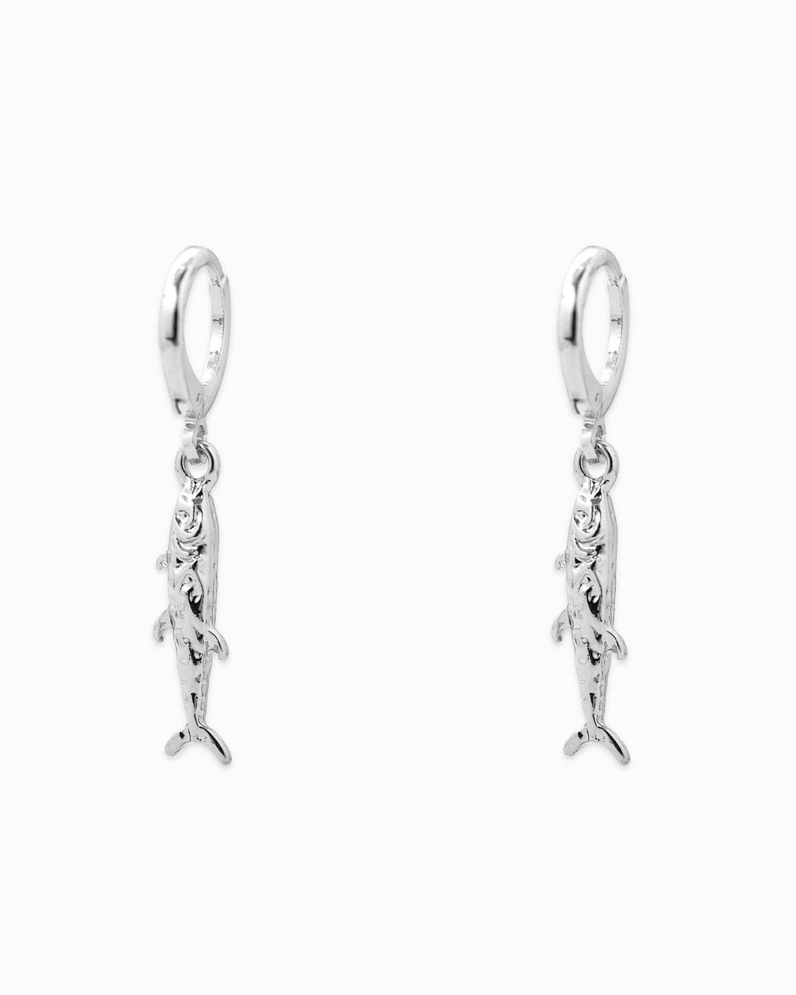 Sessori - Wholesale Dangle Earrings - Sea Life Sardine Fish Drop Earrings1