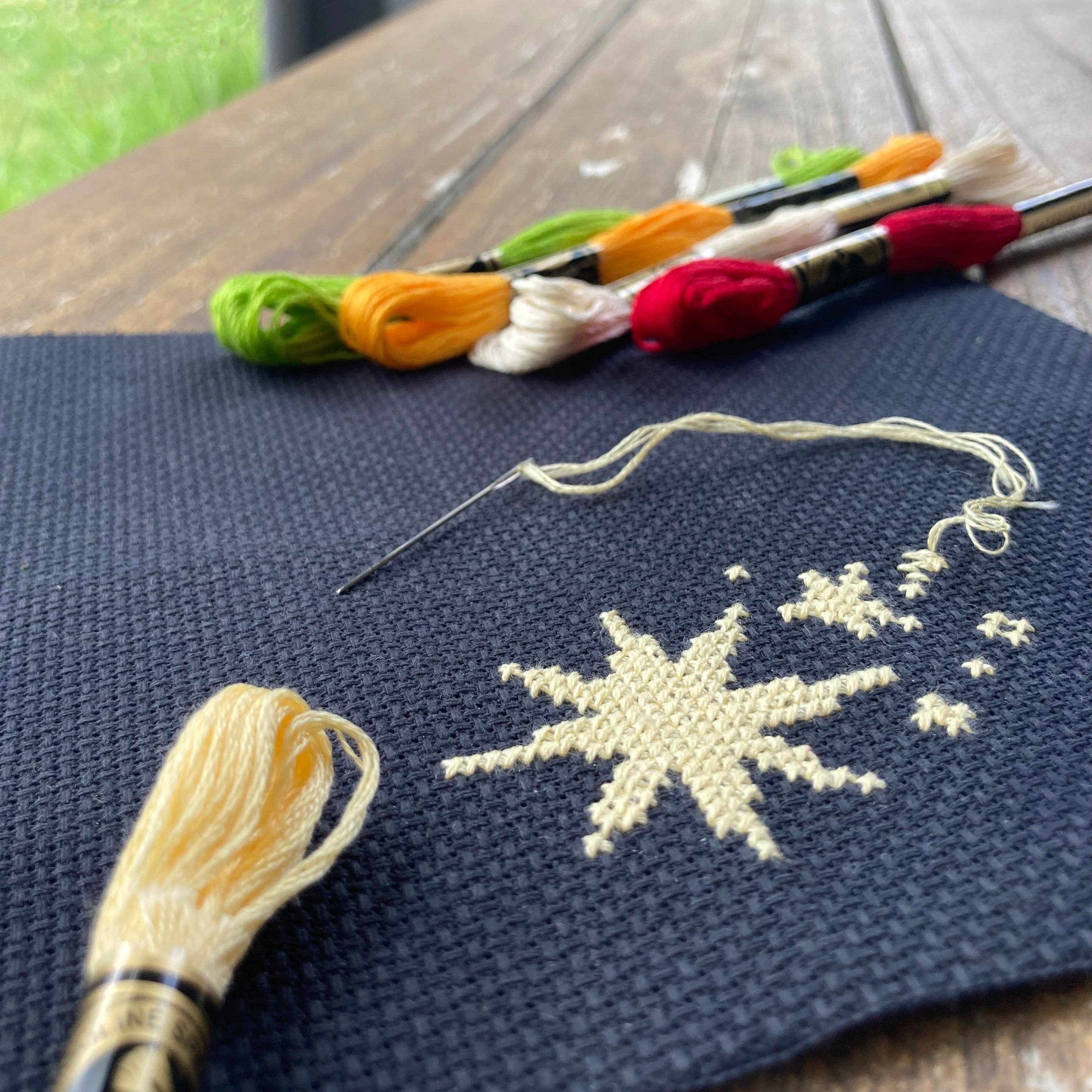 Love Poppet - Wholesale Embroidery/Cross Stitch Supplies - Woodland Moon - Kit5