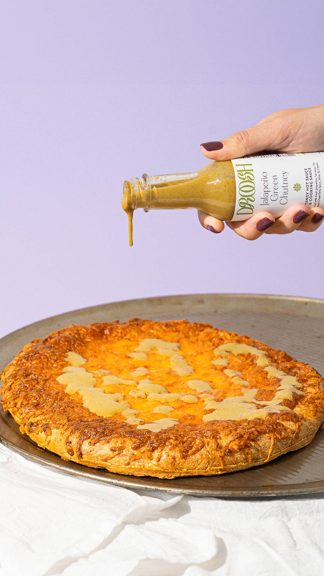 Droosh - Vente Sauces piquantes - Sauce piquante au chutney vert au jalapeno Droosh3