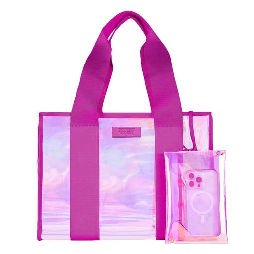 SC Carry All Iridescent Tote -  Pink for wholesale on Faire0