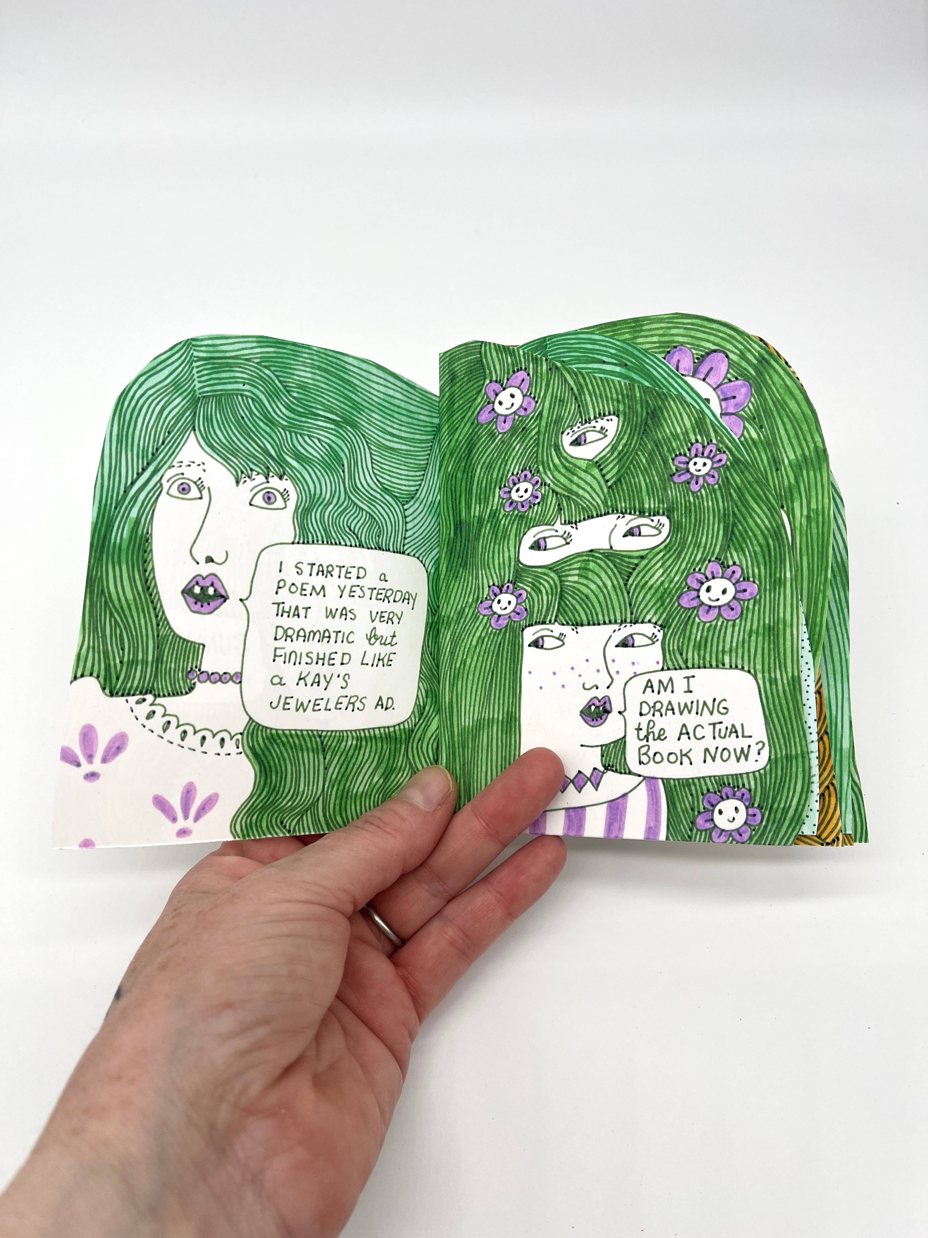 Erika Rier - Wholesale Crafts, Hobbies & DIY - Summer Camp - Hand-cut Illustrated Mini Zine1