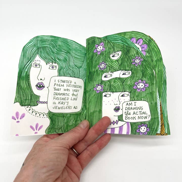 Erika Rier - Wholesale Crafts, Hobbies & DIY - Summer Camp - Hand-cut Illustrated Mini Zine1