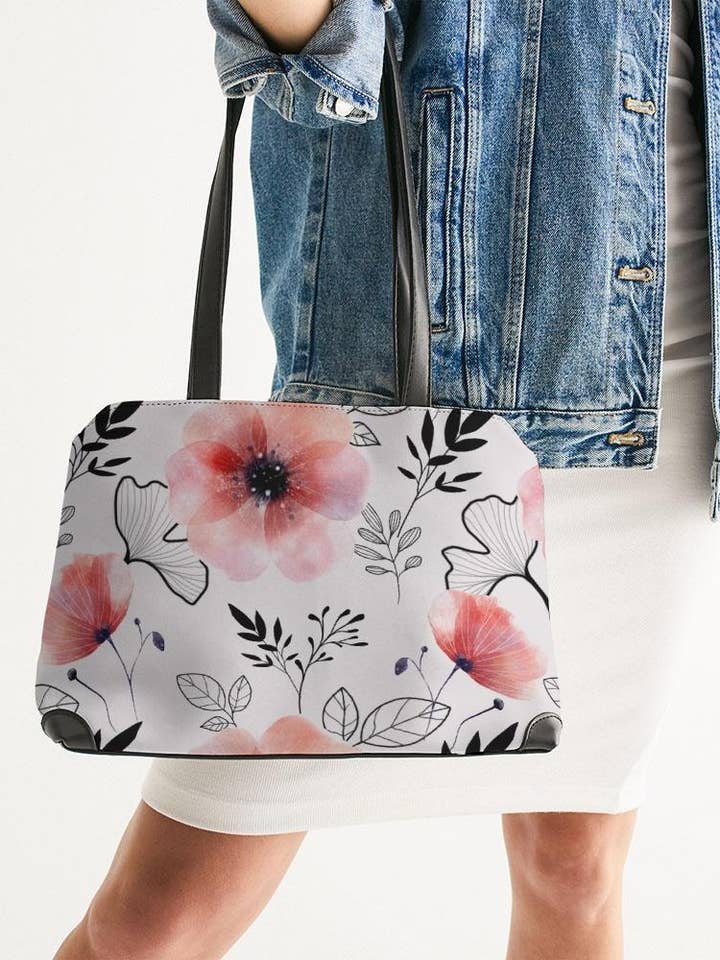 Whimsical Pink Shoulder Bag for wholesale by Mikova & Co.