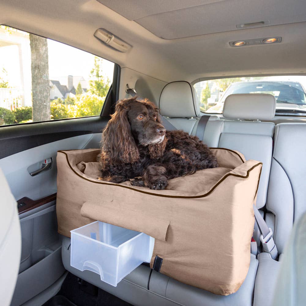 Snoozer Pet Products - Wholesale Pet Carrier - Dog - Luxury Lookout II Dog Car Seat with Microsuede3
