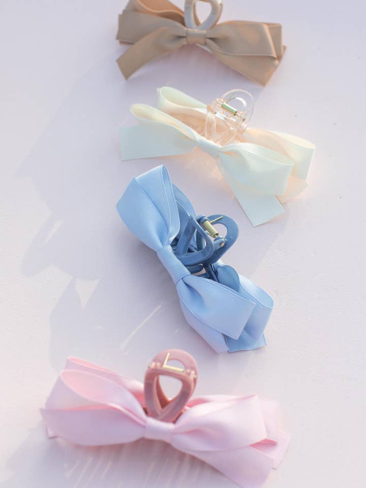 Coquette Bow Hair Clip Hair Accessories for wholesale by Space 46 Wholesale