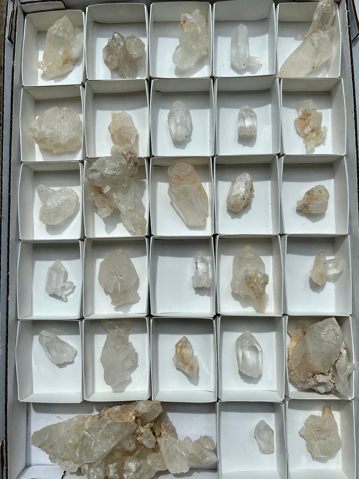 Etsad Quartz Flat - ENDAST EN - 95% av fickan för wholesale av Vugg life