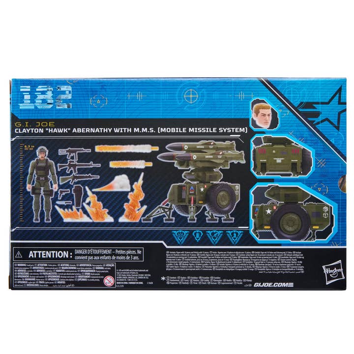 Entertainment Earth - Wholesale Figurine Toy - Kids - G.I. Joe Classified Series Hawk Figure & MMS Towable Vehicle4