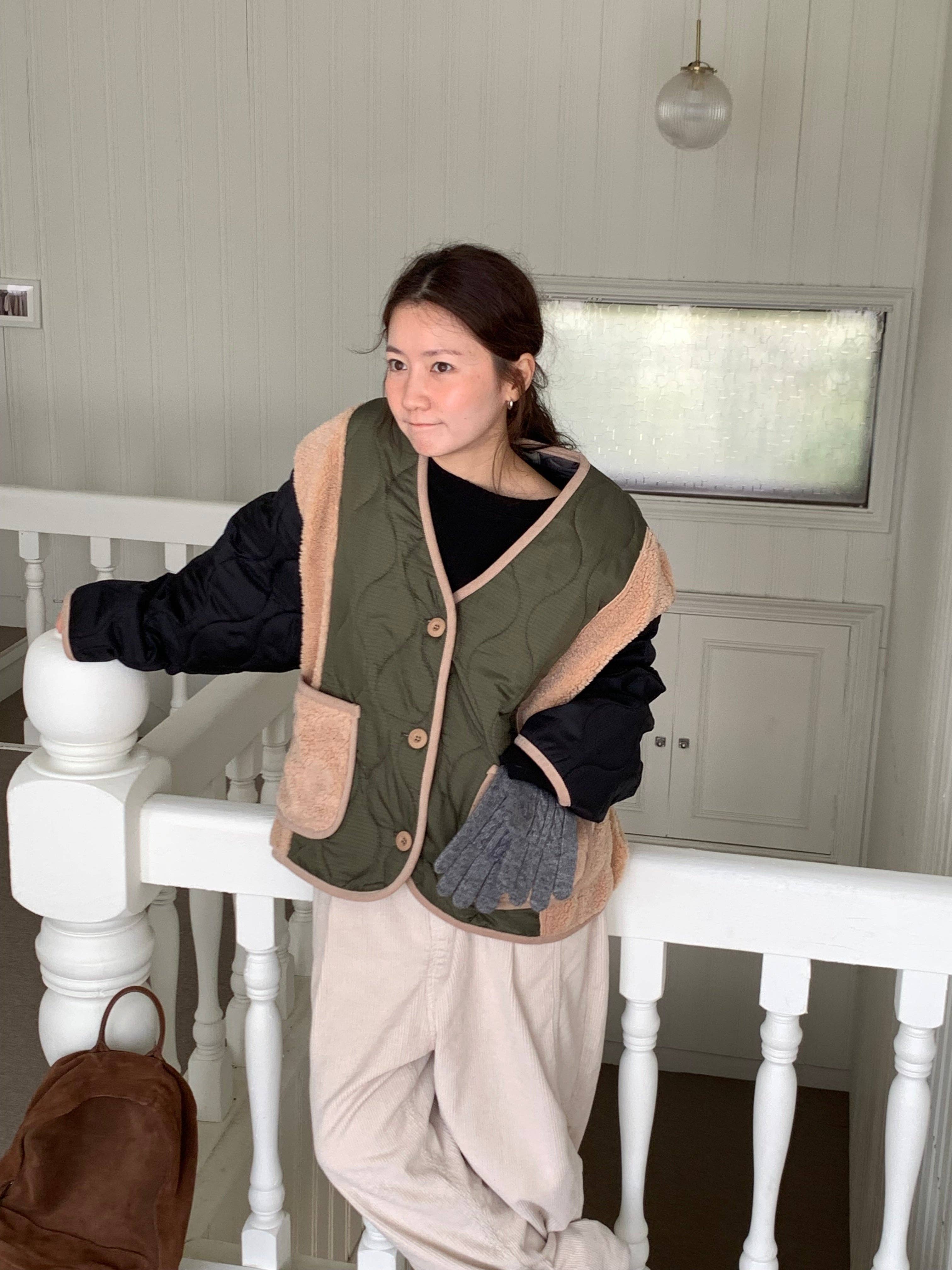 Little Light - Wholesale Puffer Jacket - Women's - Snoopy Limited Edition Sherpa Quilted Fleece Jacket15