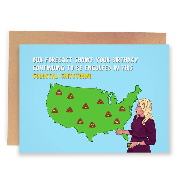 Colossal Shitstorm for wholesale by Sleazy Greetings