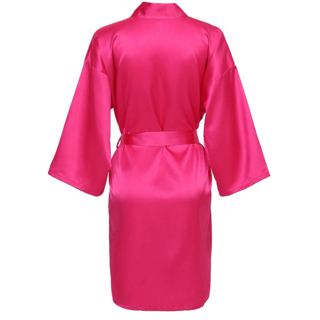 Simply Name It - Wholesale Robe - Women's - Women's Satin Robes - 20 Colors20