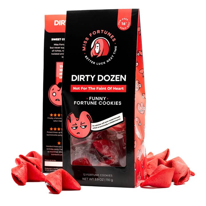 The Dirty Dozen - Show Off Your Questionable Taste! for wholesale by Miss Fortunes