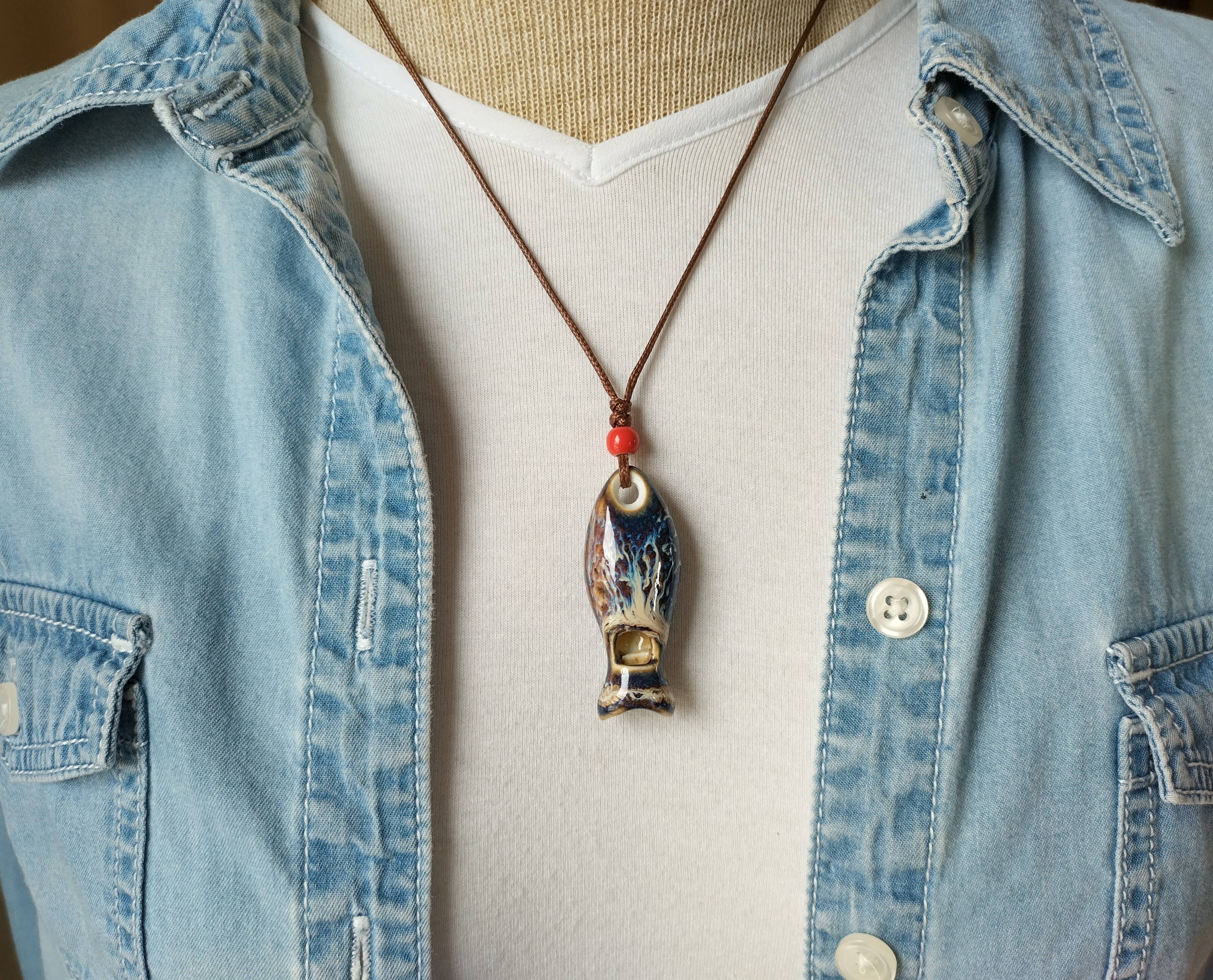 Piccadilly Pendants – wholesale Pendant/charm necklace – Fish Whistle, Coastal Jewelry, Nautical Necklace1