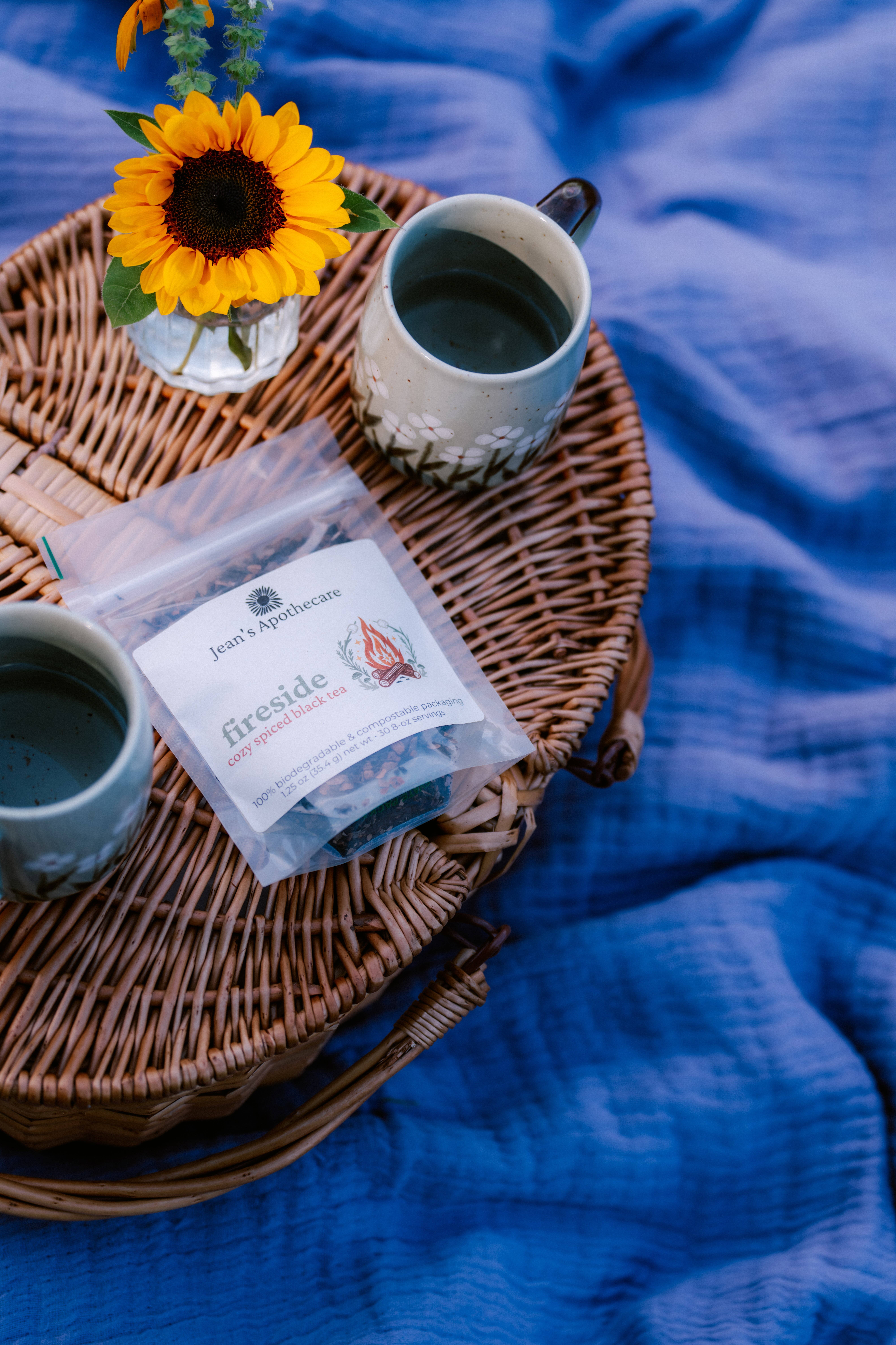 Jean's Apothecare - Wholesale Loose Tea - Fireside | Cacao & Spiced Black Tea for a Cozy Holiday 7