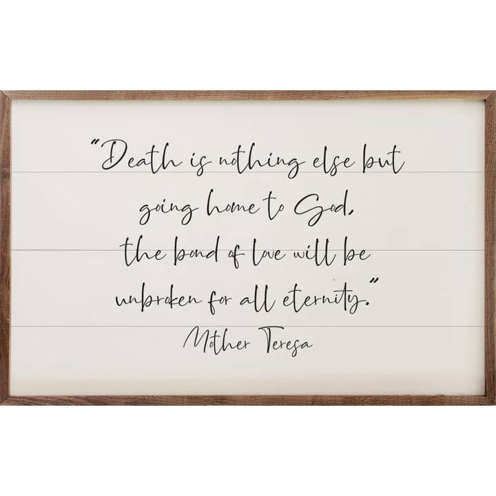 Going Home To God White for wholesale by Kendrick Home