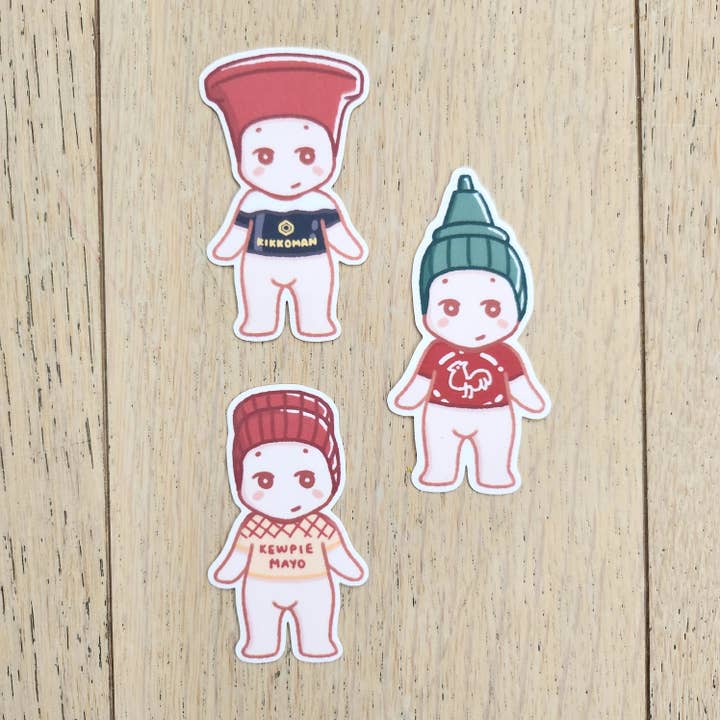 byUme Co. - Wholesale Sticker - Angel Asian Sauce Stickers