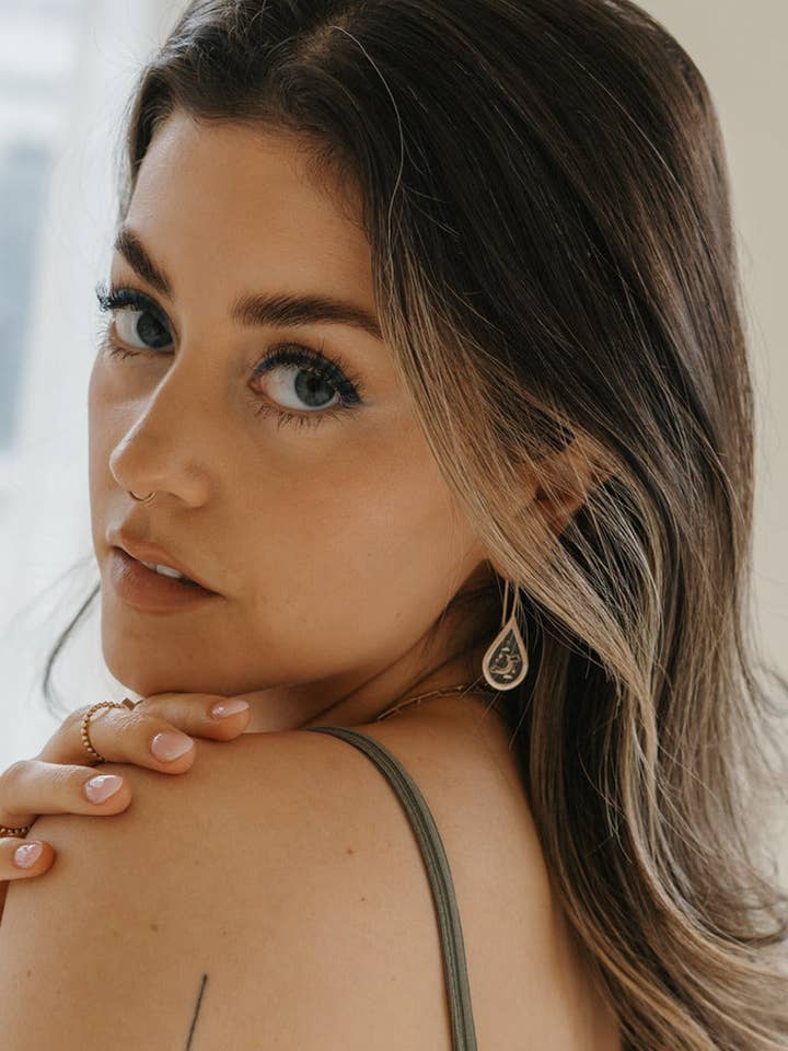 Mantra | Sonho | Brincos Compridos por atacado de LanaBetty