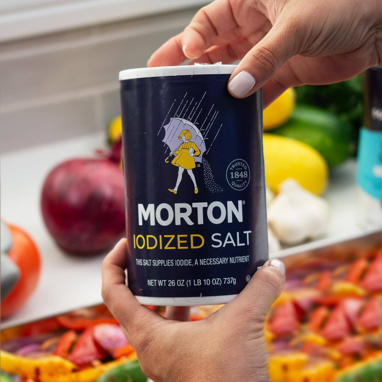 Innovarix - Wholesale Salt - Morton Iodized Salt - 26 Oz.6