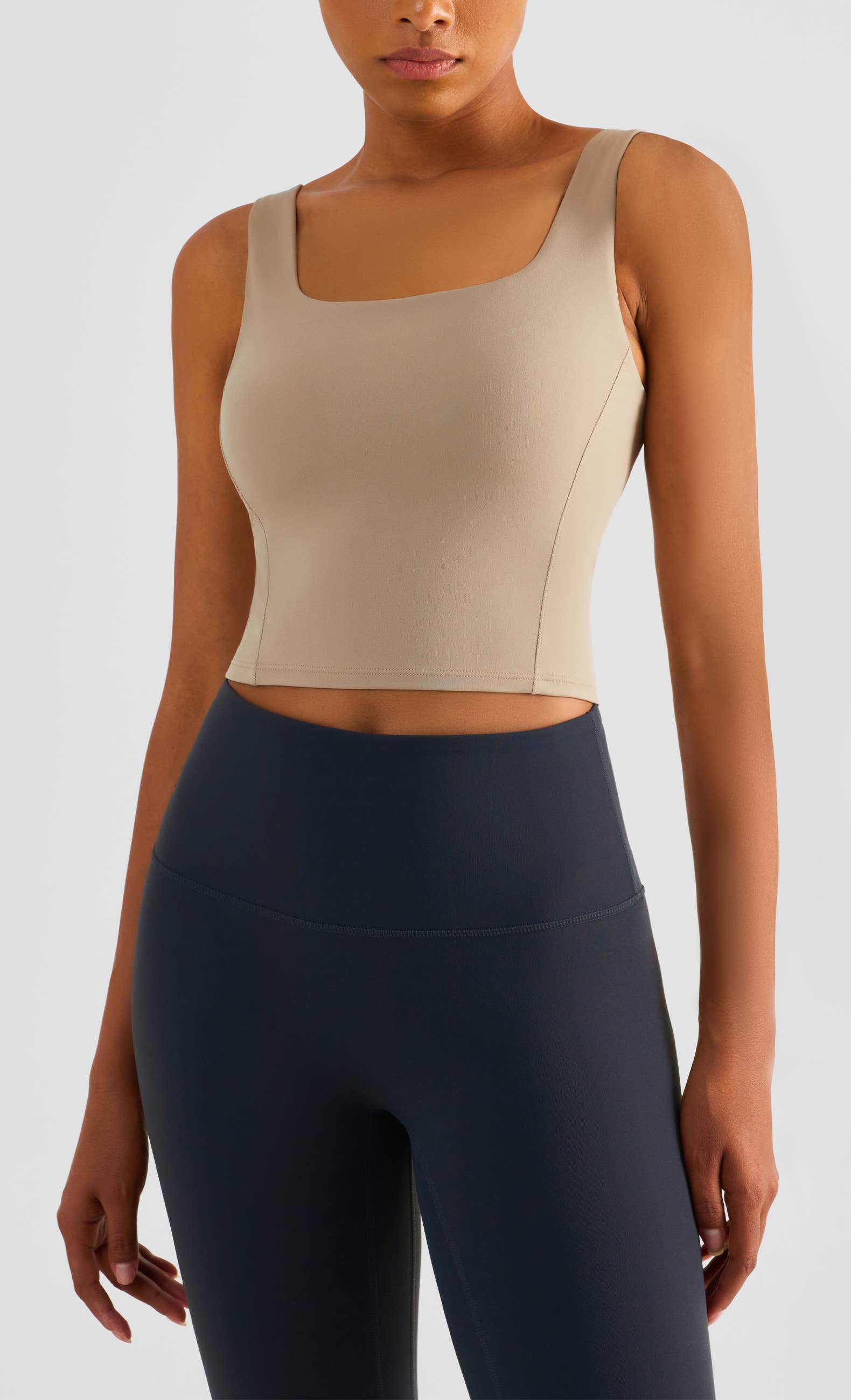 91thelabel - Wholesale Athletic Top - Women's - Grace U-Neck Molded Cup Tank Top14