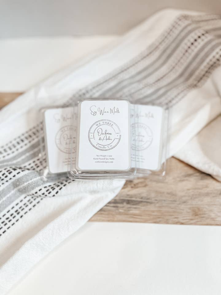 Cera di soia di muschio di quercia e ambra di We Three Candle Co. per la vendita all'ingrosso da parte di We Three Candle Co.