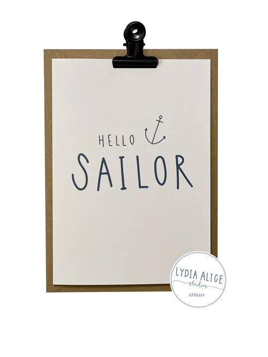 Hallo zeeman voor wholesale door Lydia Alice Studios