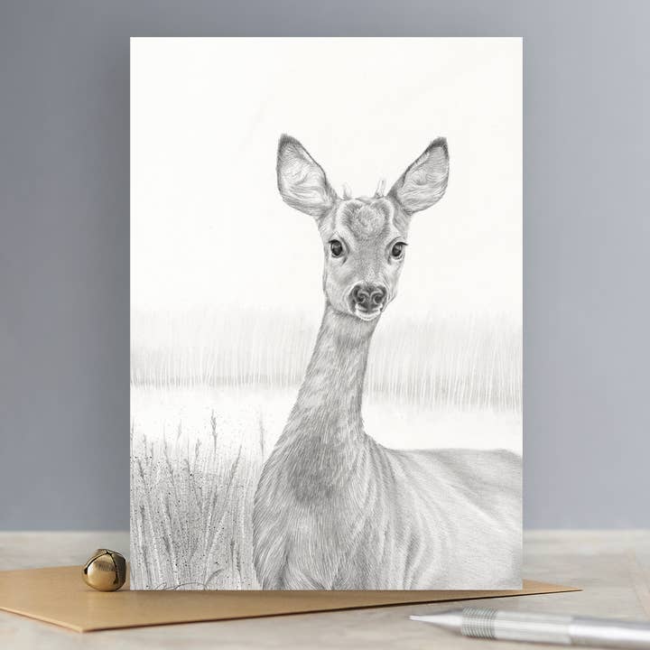 EUREKA!: ANTES QUE A RELVA DE NORFOLK SE MEXESSE - Um Jovem Corço por atacado de Deckled Edge Ltd