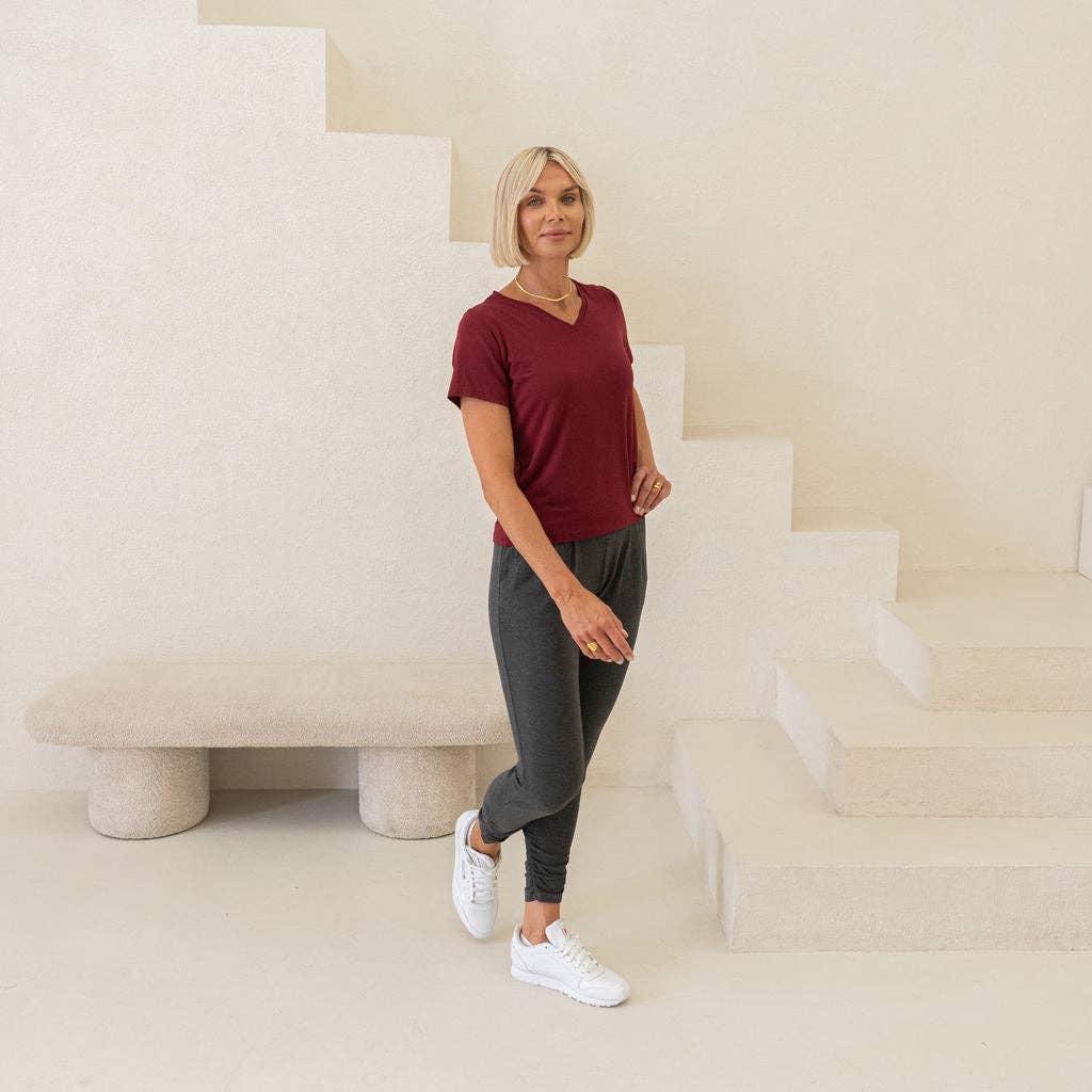 Encircled - Wholesale T-Shirt - Women's - The Going Places V-Neck Tee22