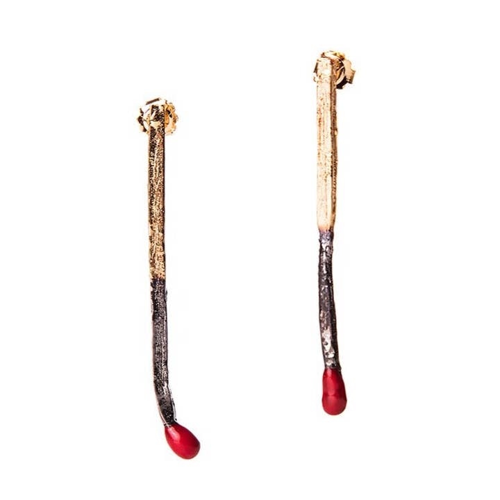 Gold Matches for wholesale by Alexandra Hakim