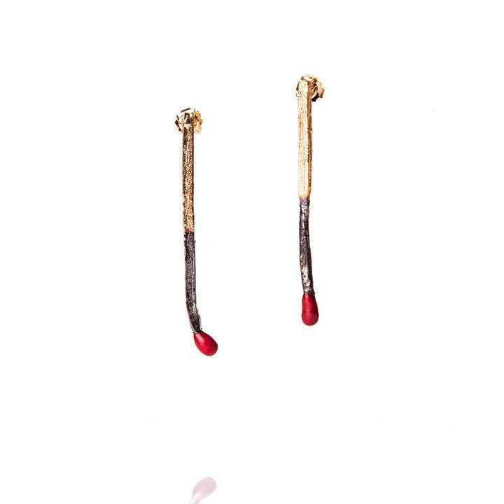 Gold Matches for wholesale by Alexandra Hakim