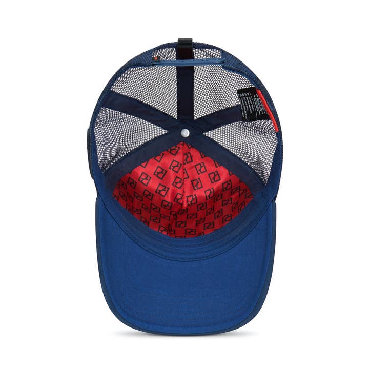 PARTCH Mode Trucker Hat Navy Blå Aftagelig DWYL B77 Art Partch Clip for engroshandel hos PARTCH