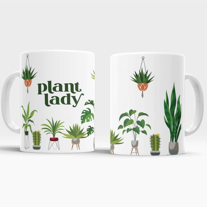 Mug à café Plant Lady - tasse de jardinage - tasse à café pour jardinier pour la vente par ZA Handmade Wholesale