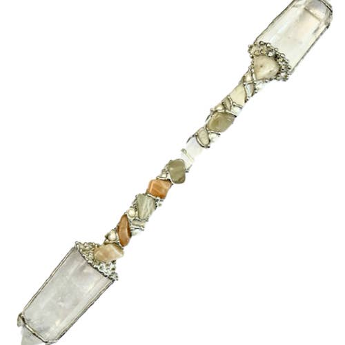 Grande baguette de guérison en cristal Archange Gabriel pour la vente par The Reiki Shop