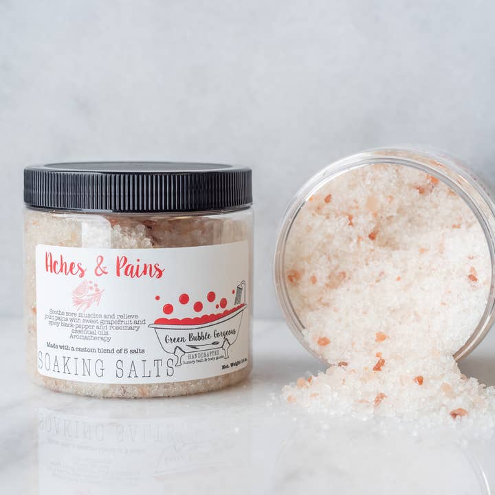 Sel de bain douloureux pour la vente par Green Bubble Gorgeous