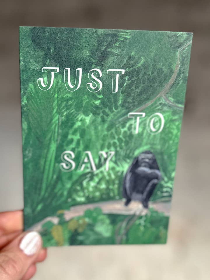 Juste pour dire carte Jungle pour la vente par This Thursday