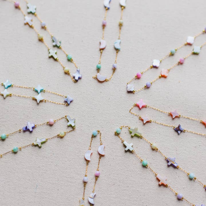 La Collana Pastel Pop per la vendita all'ingrosso da parte di Crew + Co