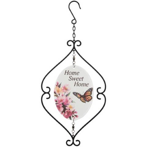 Home Sweet Home Spinner for wholesale by Gift & Garden by Carson