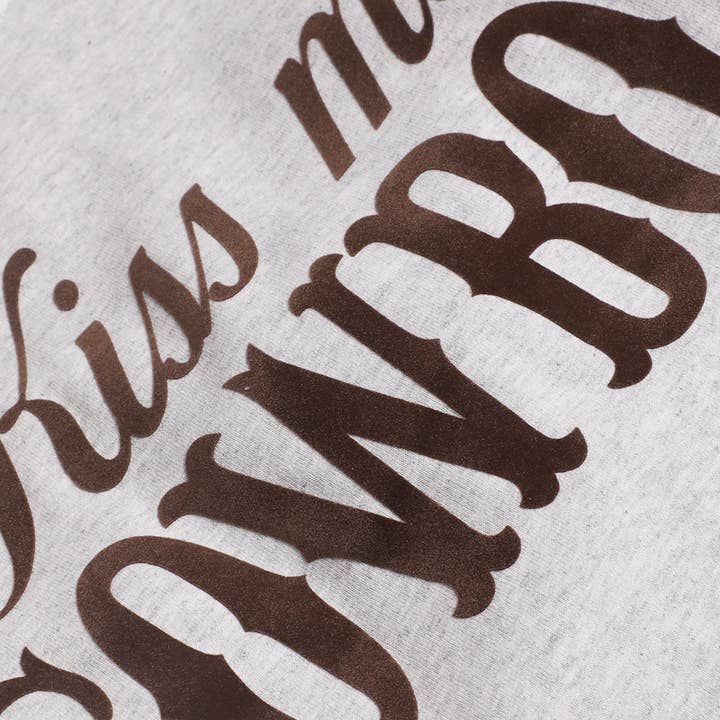 Fashion City - Wholesale Graphic Sweatshirt - Women's - KISS ME COWBOY Heavyweight Crewneck Sweatshirt1