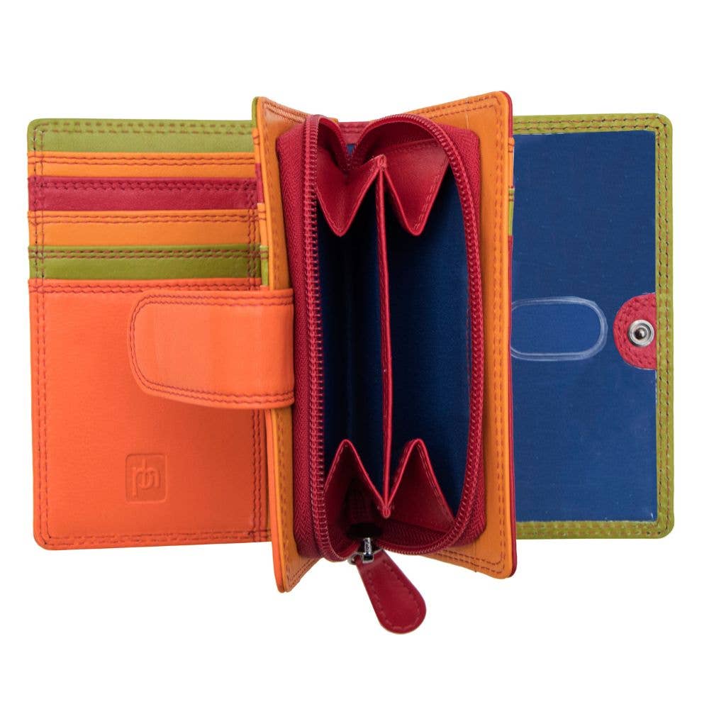 PRIMEHIDE - Venta al por mayor Cartera - Mujer - Monedero con doble solapa de la colección London - 608123