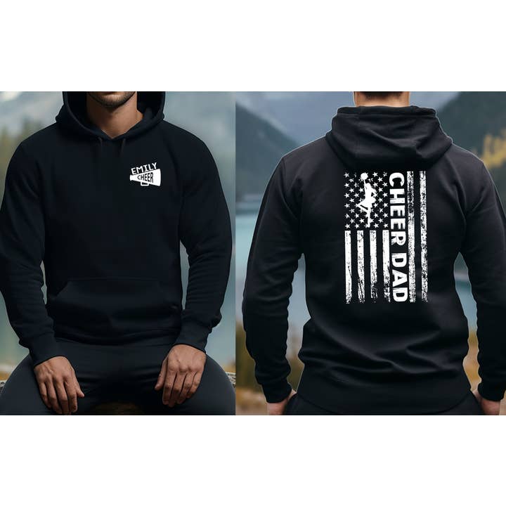 Cheer Dad Sweatshirt, Cheer Dad Gift, Cheerleader Dad Sweat for wholesale by Tee Story