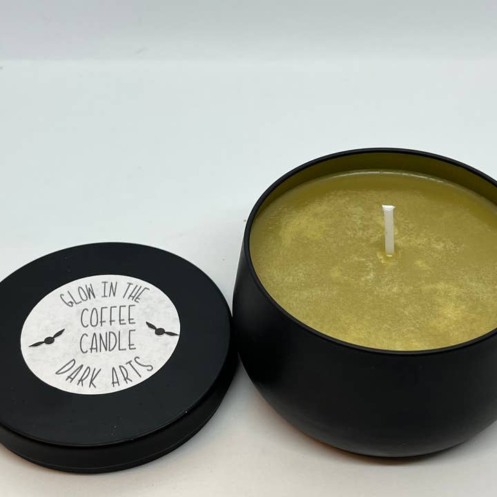 Glow In The Dark Arts – Großhandel Kerze im Glas / gefüllte Kerze – 7 Unzen Sojawachs aus Holz Docht Schimmer Kerze