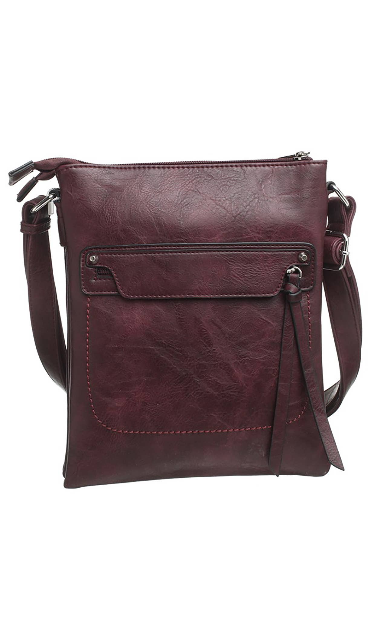 Bessie London - Vente Sac à bandoulière – femme - SAC À BANDOULIÈRE ZIPPÉ CLASSIQUE11