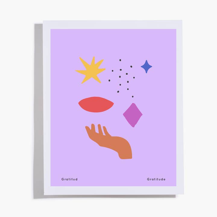 Bonnes intentions : gratitude. Impression d'art Giclée. 3e édition pour la vente par Ser Paraíso