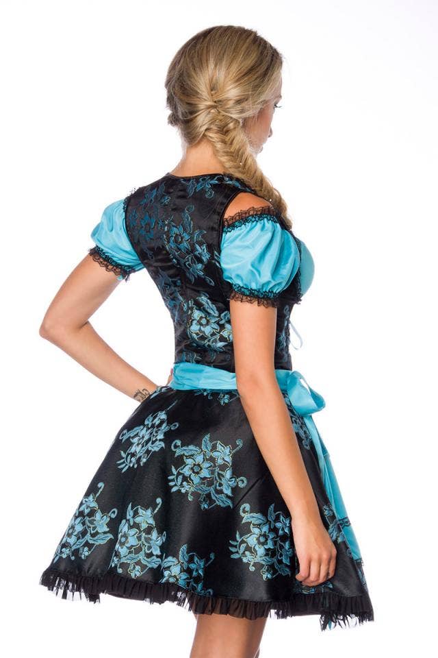 atixo GmbH - Vendita all'ingrosso Costume di carnevale - Donna - Dirndl premium con camicetta e grembiule6
