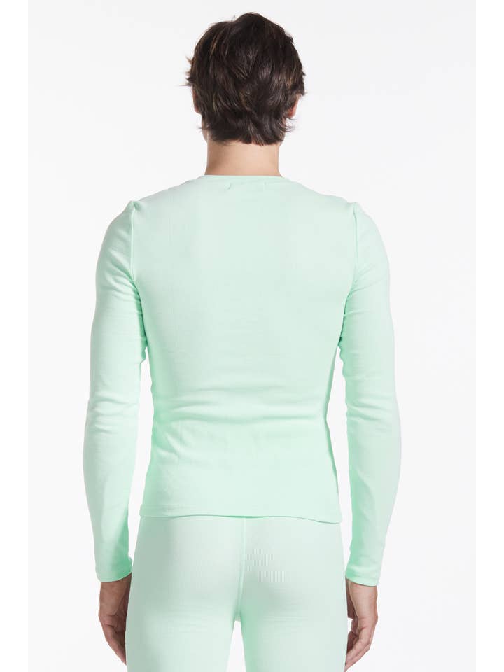 FANG - Wholesale Knit Top - Women's - Essential Square Neck Ribbed Long Sleeve9