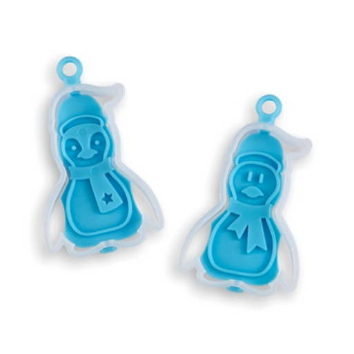 Bakelicious Christmas Penguin 3-in-1 Cookie Cutter for wholesale by Fox Run Brands