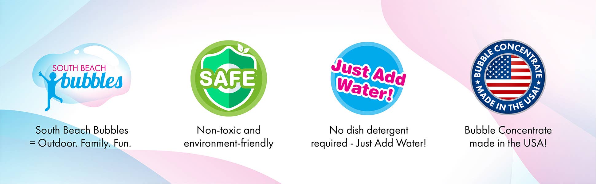 South Beach Bubbles - Vendita all'ingrosso Bolle di sapone - Bambini - WOWmazing Kit per Bolle Giganti: Bacchette Grandi e Concentrato11