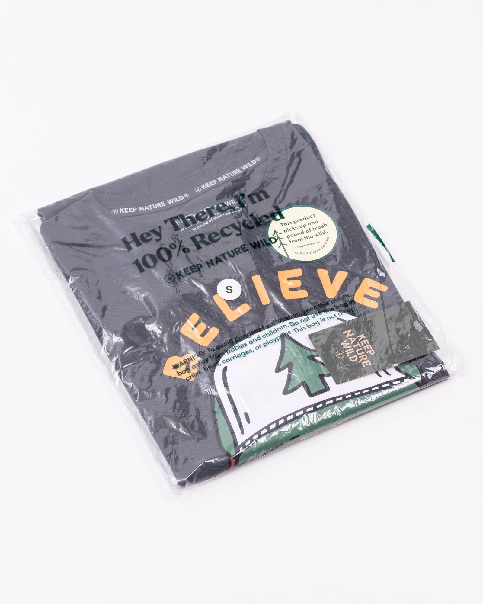 Keep Nature Wild - Wholesale Screen Printed T-Shirt - Unisex - Clyde the Sasquatch Unisex Tee | Coal9