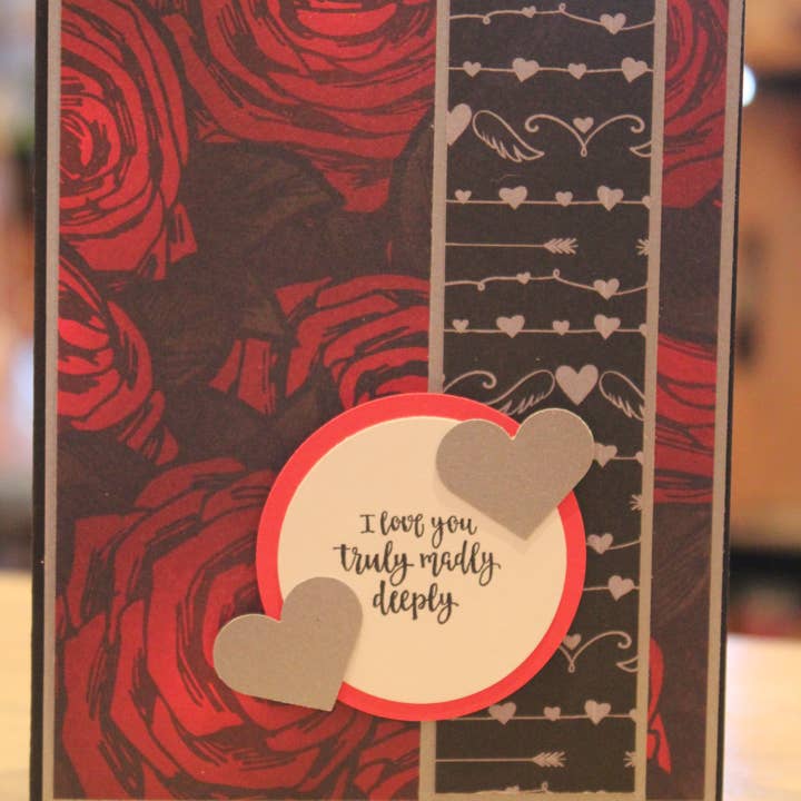 Valentine's Day Greeting Card for wholesale by Lake Milled Crafts LLC