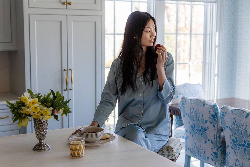 Lenora - Wholesale Sleepwear Set - Women's - CHLOE SATIN PAJAMAS13